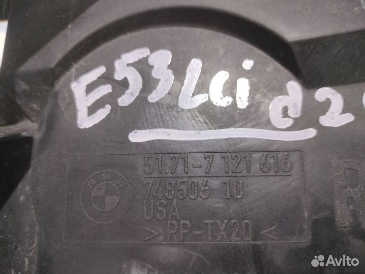 Воздуховод тормозов правый BMW X5 E53 LCI