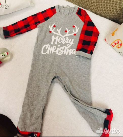 Новогодний костюм для мальчика 86 см