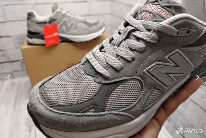 Кроссовки New balance 990. Стелька 27,5 см