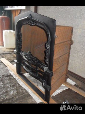 Чугунная печь камин б/у. Продаю