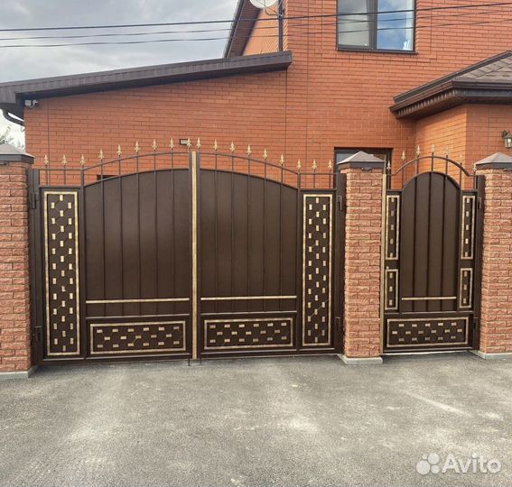 Кованые ворота