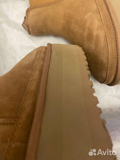 Угги Жен Ugg Classic Ultra Mini Platform Chestnut