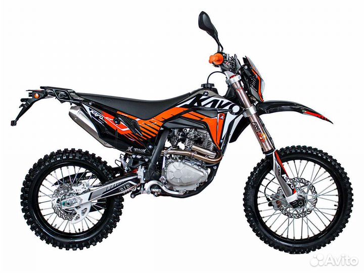 Мотоцикл кроссовый kayo T4 250 enduro PR 21/18