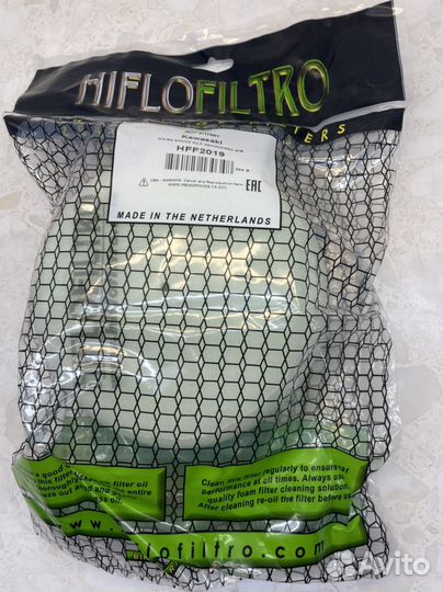Воздушный фильтр hiflo HFF2019 Kawasaki KLX300 21