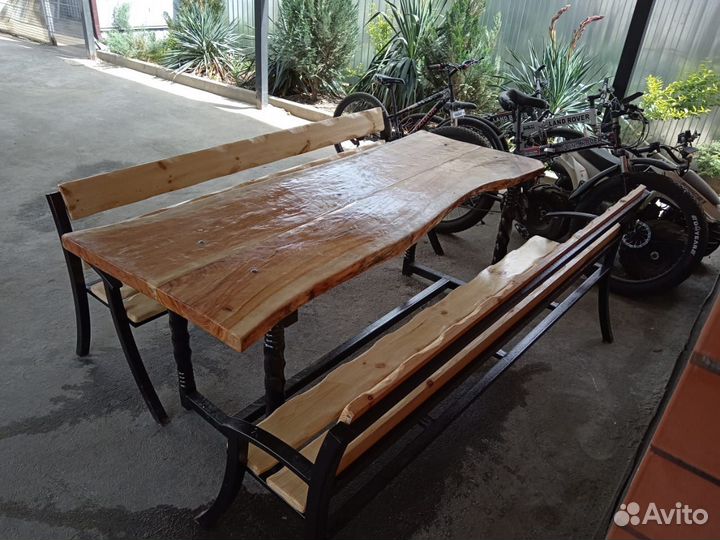 Лавки столы из дерева