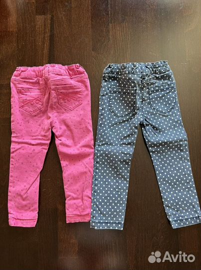 Шорты и джинсы для девочки h&m, c&a