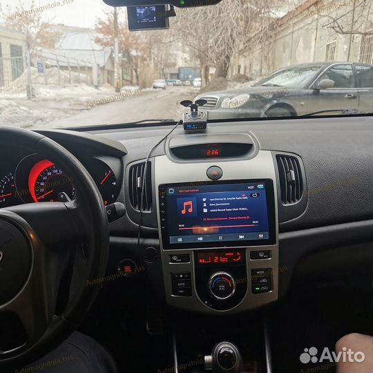 Магнитола Kia Cerato 2/Forte 09-12 Климат Сер 3/32