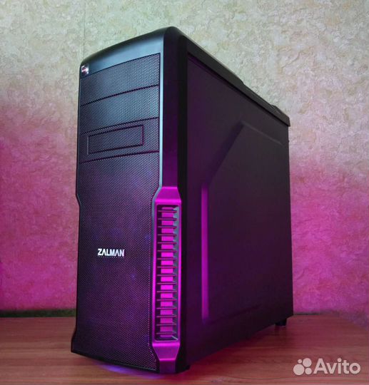 Игровой Пк Ryzen 5/Gt630/8Гб/Ssd m2/1Тб