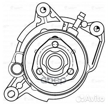 Насос водяной VAG golf/jetta/yeti 08- lwp1833 L