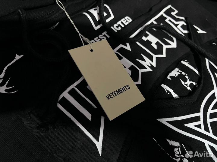 Худи vetemens hardcore