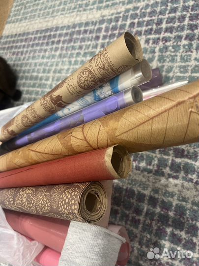 Бумага упаковочная для цветов