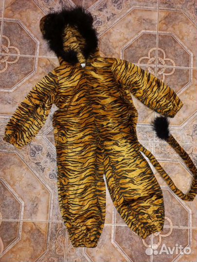 Новогодний костюм Тигрёнок на мальчика 92-98