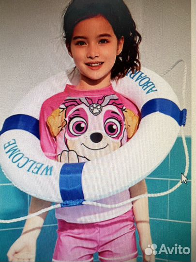 Купальй костюм, футболка с шортами купальник