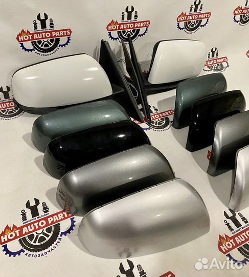 Зеркала приору 2110-12 с повторителем в цвет