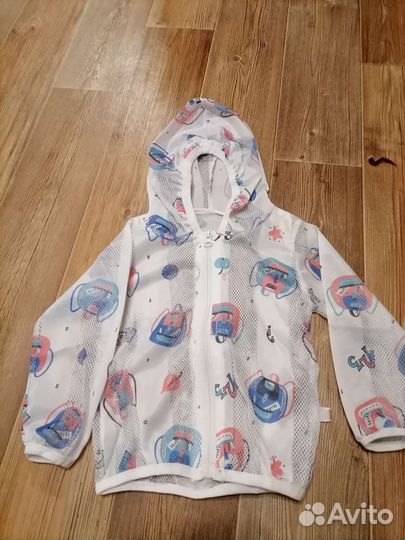 Рубашка детская в сеточку, для пляжа