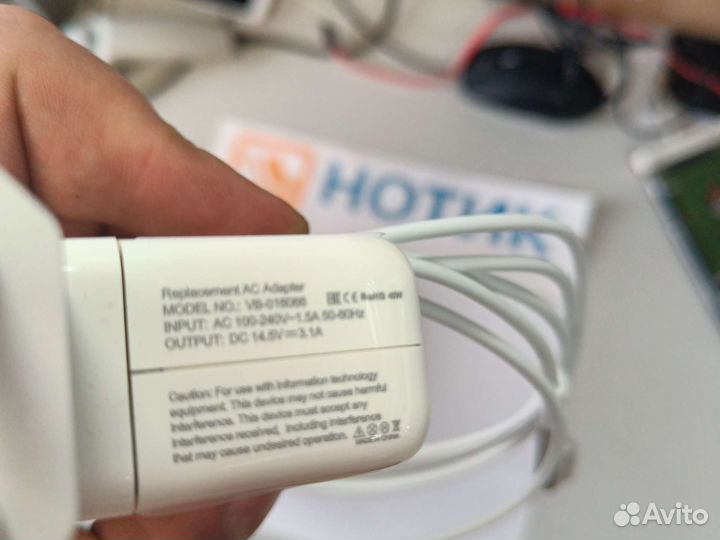 Блок питания Apple 14.5V 3.1A 45W MagSafe L-shape