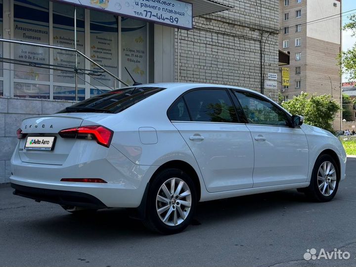 Skoda Rapid 1.6 AT, 2021, 87 350 км