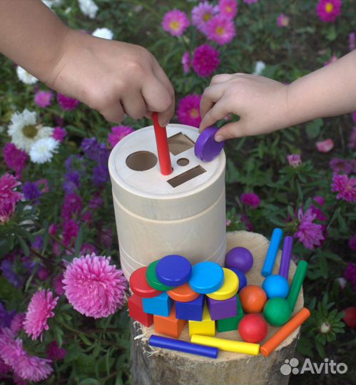 Деревянные детские игрушки 