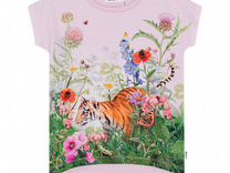 Molo футболка ragnhilde garden explore (тигр в цве
