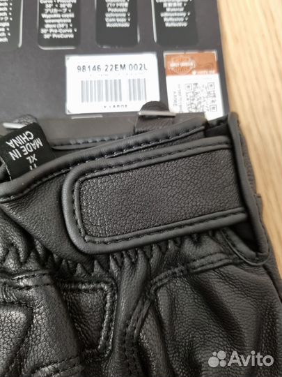 Новые кожаные перчатки Harley Davidson 98146-22EM