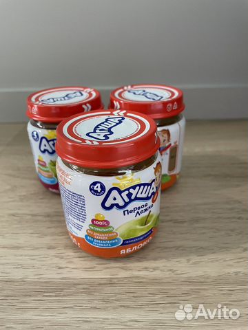 Фруктовое пюре агуша (коробка 12 шт)