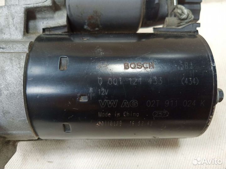 Стартер VW Polo 02T911024K