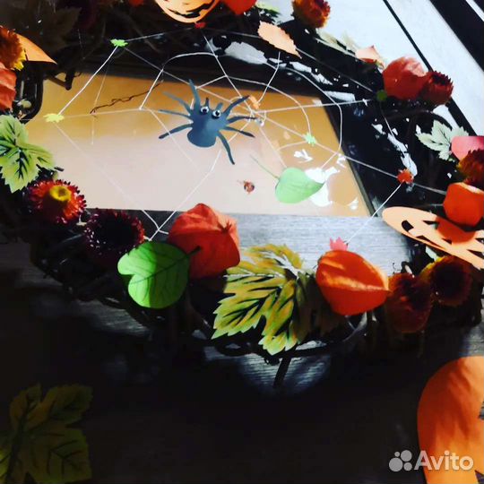 Венок для Halloween
