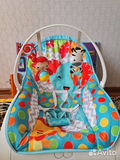 Детские качели шезлонг