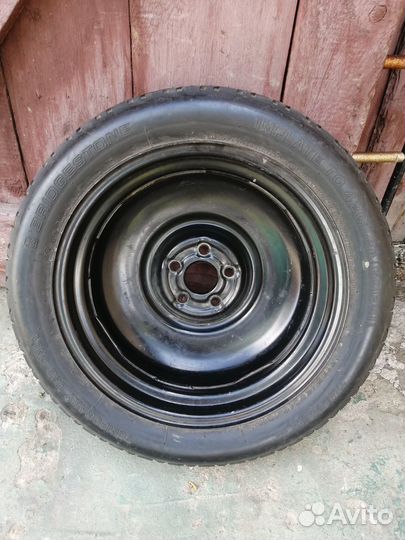 Запасное колесо банан субару форестер