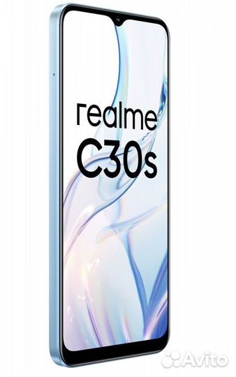 Смартфон realme C30s 4/64 гб, синий