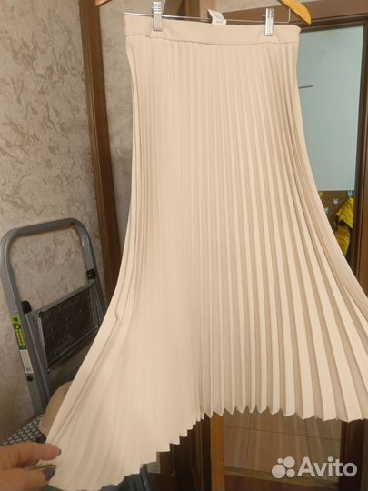 Плиссированная юбка 46