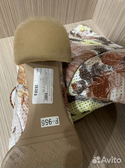 Ботильоны летние