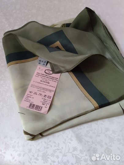 Павлово посадский платок, шёлк