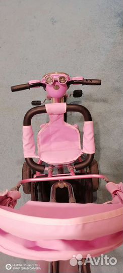 Детский велик с ручкой