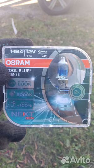 Лампочки osram галоген HB4