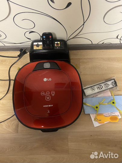 Робот пылесос lg hom bot
