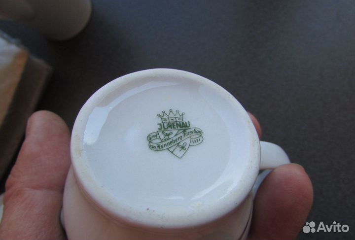 Сервиз кофейный на 6 персон jlmenau ильменау