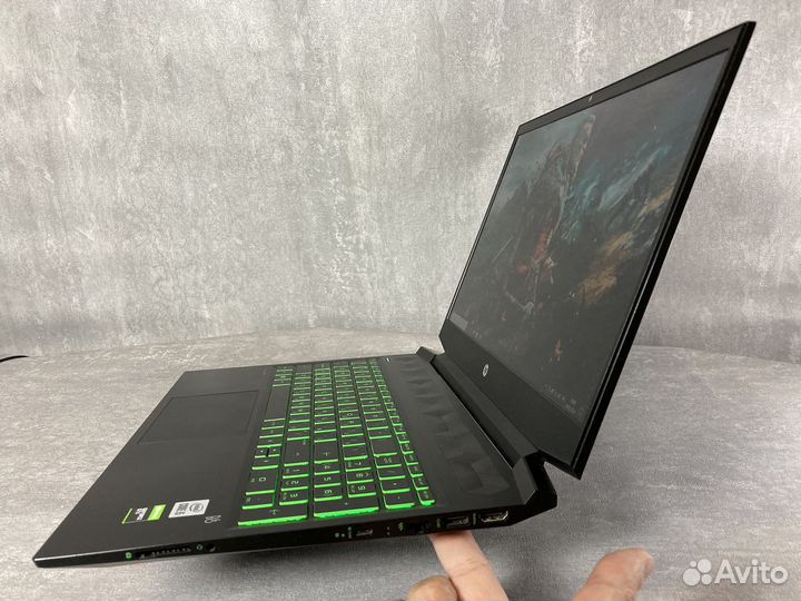 Игровой HP i5-10300h, GTX 1650, 16gb, 512gb SSD