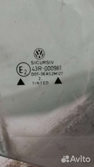 Стекло боковое volkswagen