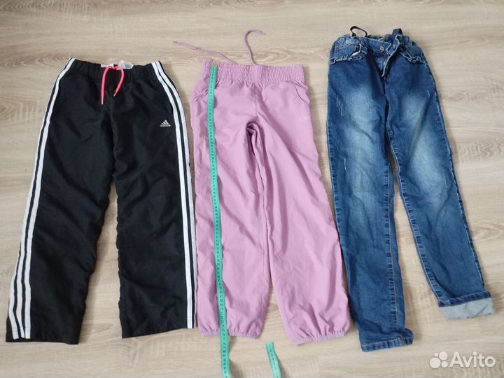 Спортивные штаны для девочки 128-140