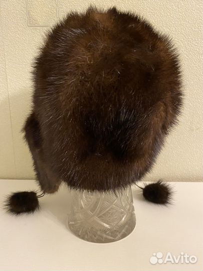 Шапка норковая женская