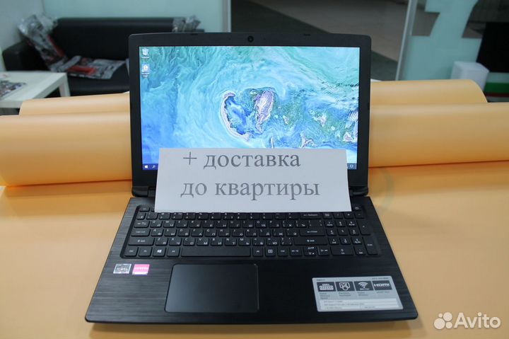 Ноутбук Acer 15 дюймов Ryzen 3 SSD 4K 2 видеокарты