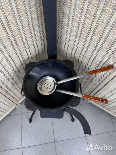 Печь для казана + казан 6 литров