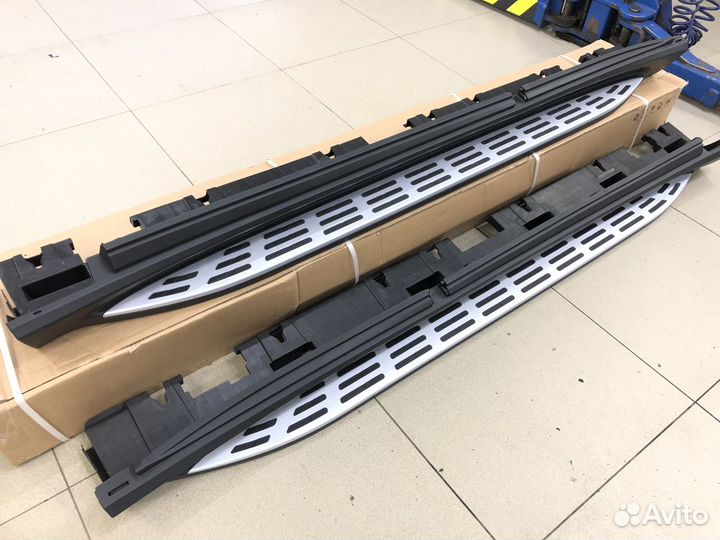 Пороги Mercedes GLE coupe 167 2019-2023