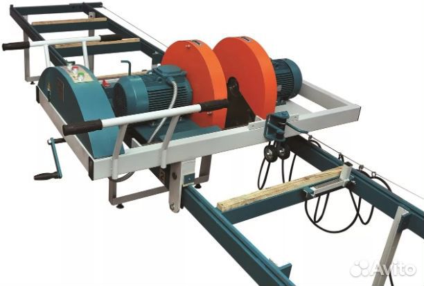 Станок двухпильный кромкообрезной