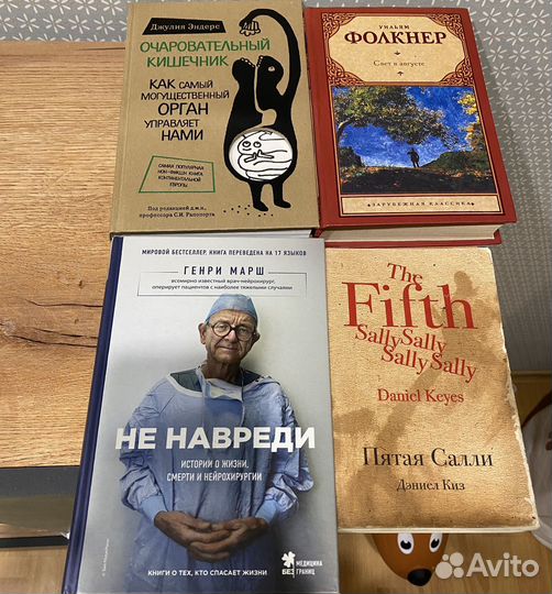 Книги, перечень в описании