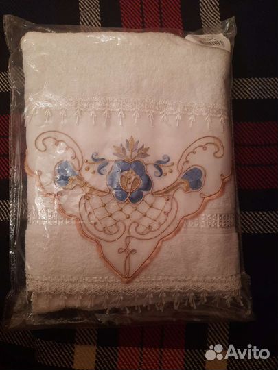 Полотенце махровые крестильное