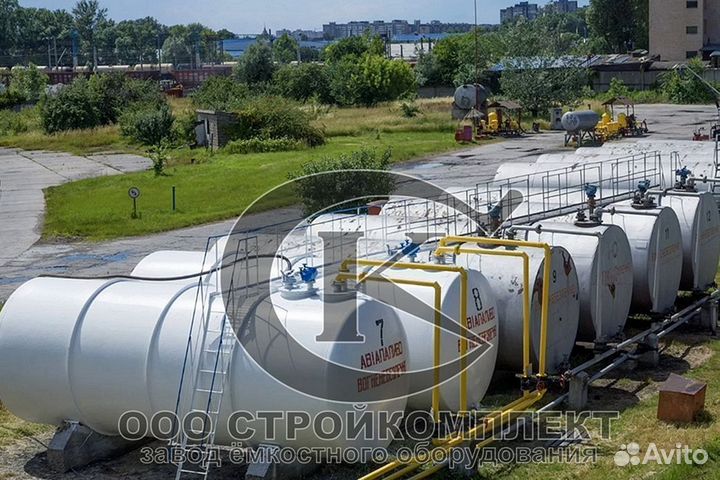 Горизонтальные стальные емкости - резервуары