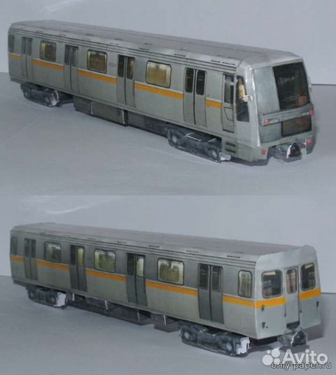 Моделька электрички метро