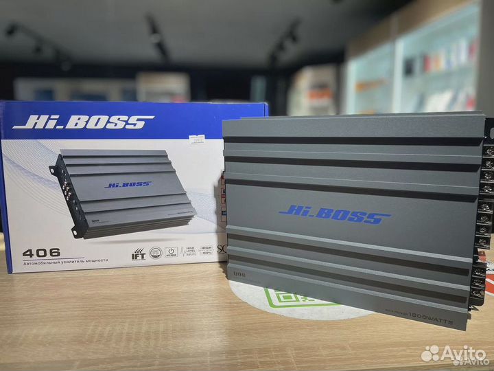 Усилитель автомобильный Hi.Boss 406 1800W